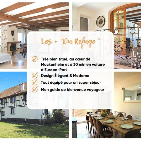 Le Refuge "Domaine Harmonieux" 30 Min Europa-Park Villa Mackenheim Eksteriør billede